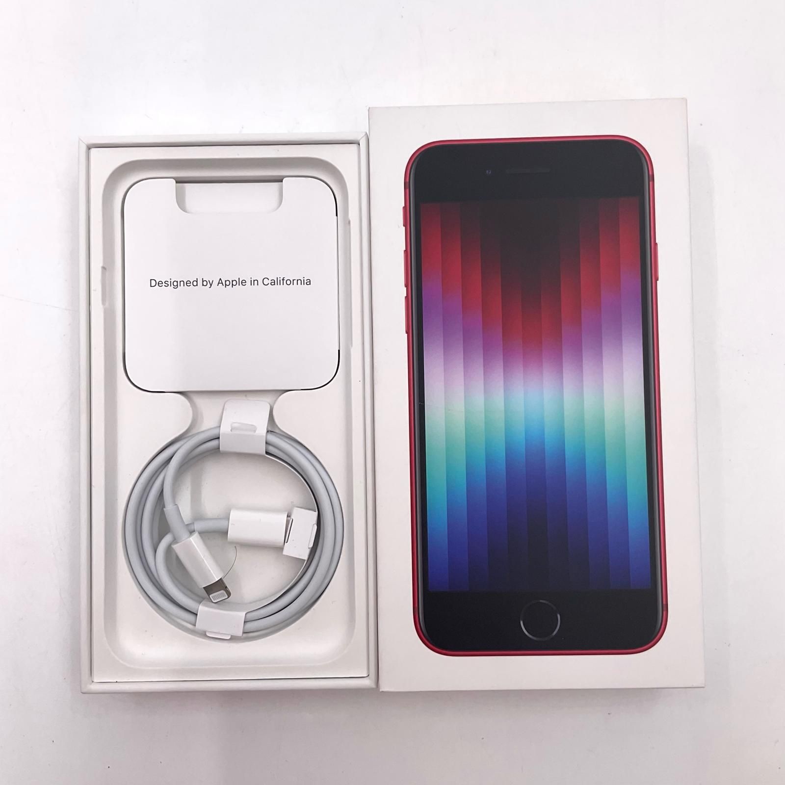  iPhone SE 第3世代 256 GB PRODUCT RED モバイル SIMフリー 白ロム 73 スマートフォン本体 スマートフォン 携帯電話