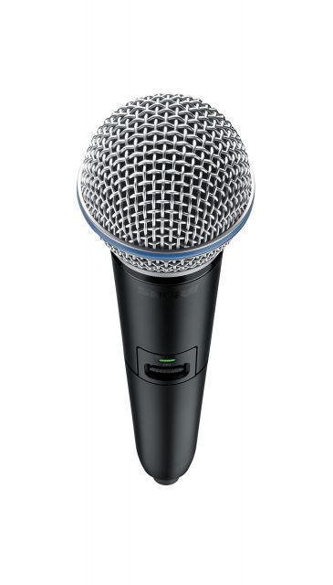SHURE GLX D 2 BETA 58 Aハンドヘルド型送信機 買換 追加 4 GHz 簡単 安定接続 最大17時間連続使用 最大60 mの到達距離 デジタルワイヤレスシステム