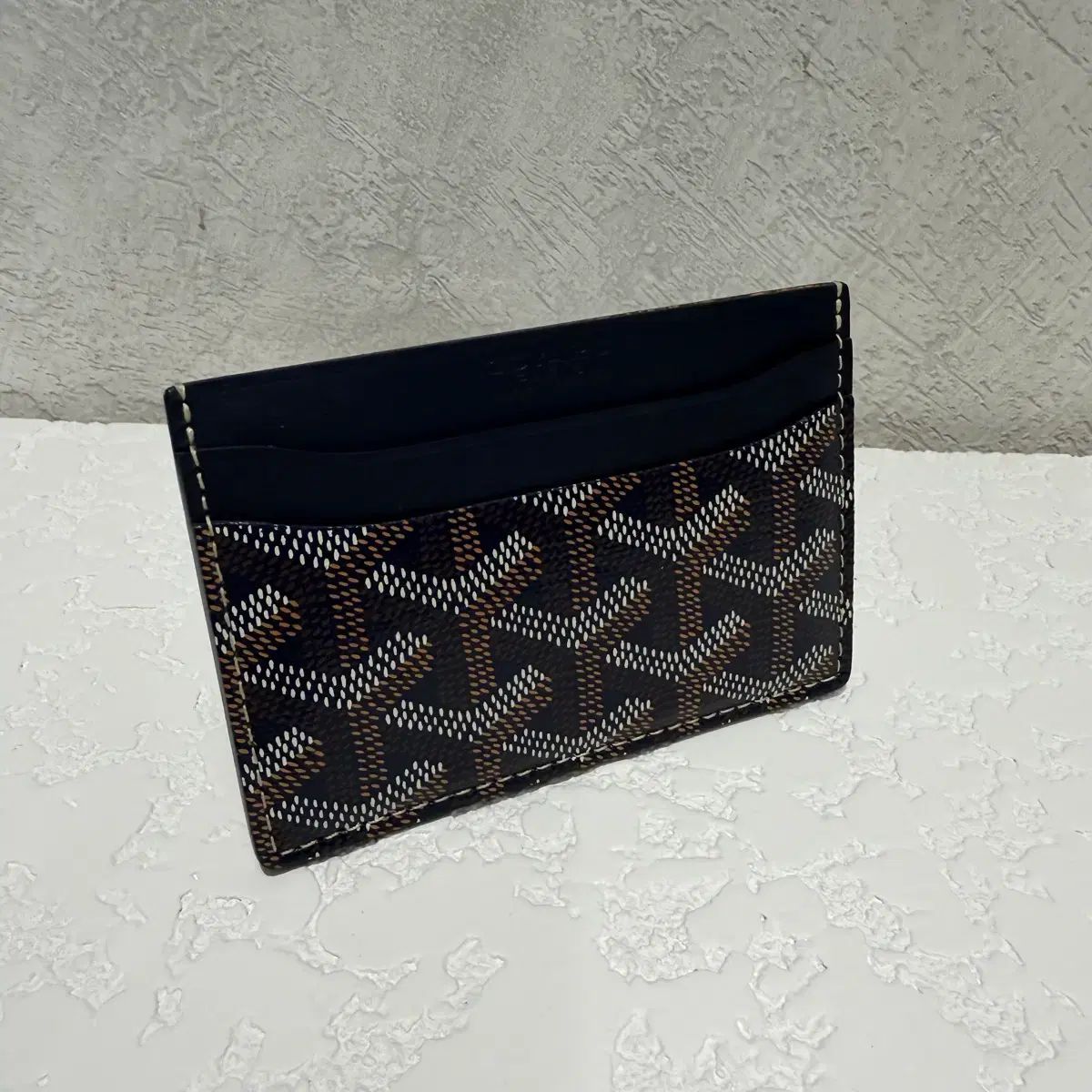 ゴヤール サン シュルピス ネイビー カードウォレット