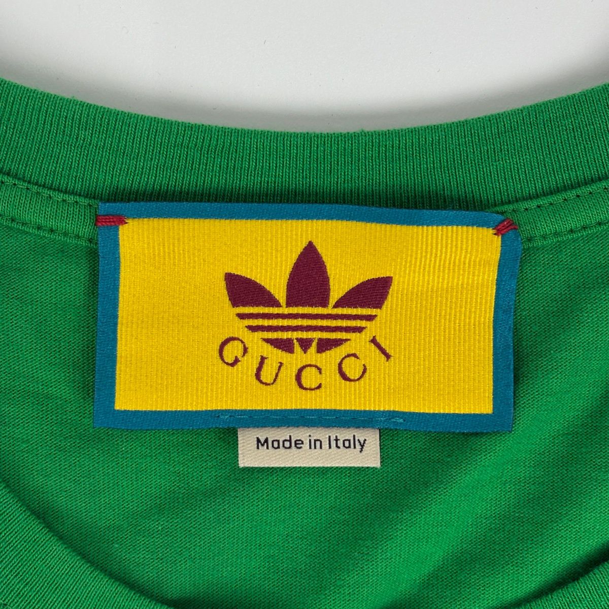 グッチ GUCCI アディダスコラボ 半袖Tシャツ ロゴ レディース 