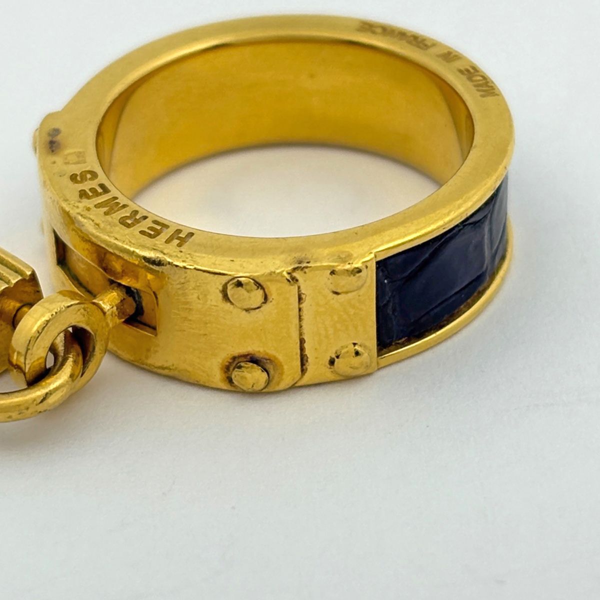 エルメス HERMES カデナモチーフ スカーフリング スカーフ留め