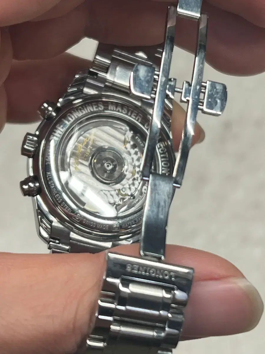  LONGINES ロンジン フクロウ マスター オートマチック フルセット ハイネック 自動巻き時計 腕時計(アナログ)