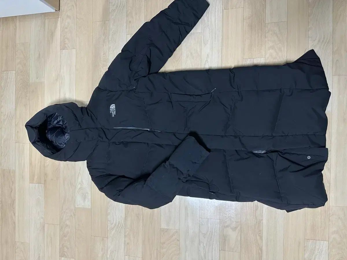THE NORTH FACE ザノースフェイス ロング丈ダウンジャケット XL ブラック