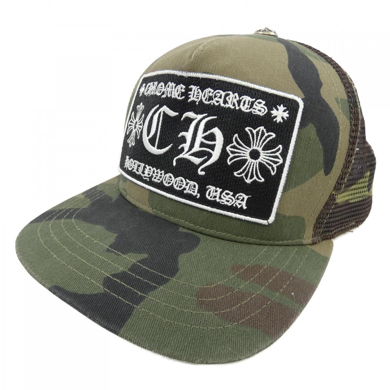 クロムハーツ CHROME HEARTS CH PATCH CAMO TRUCKER 2238 304 3328 キャップ