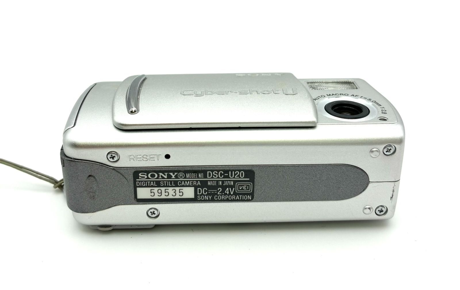 完動品 8MBメモリースティック付き】SONY Cyber-Shot U DSC-U20 ソニー