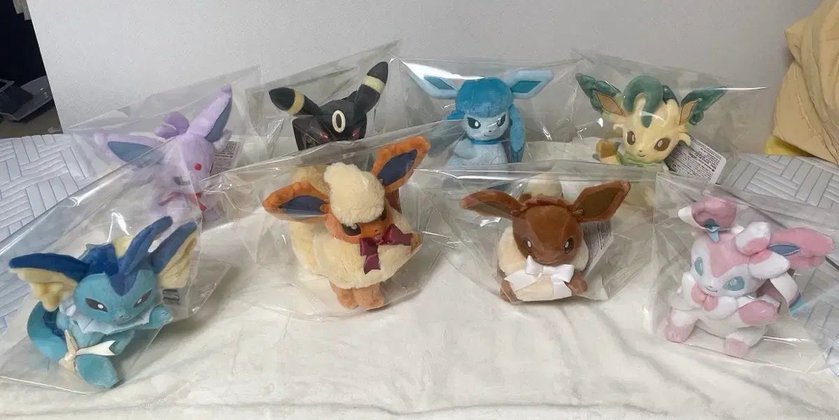 イーブイーズ コレクション ぬいぐるみ 8種 ブースター