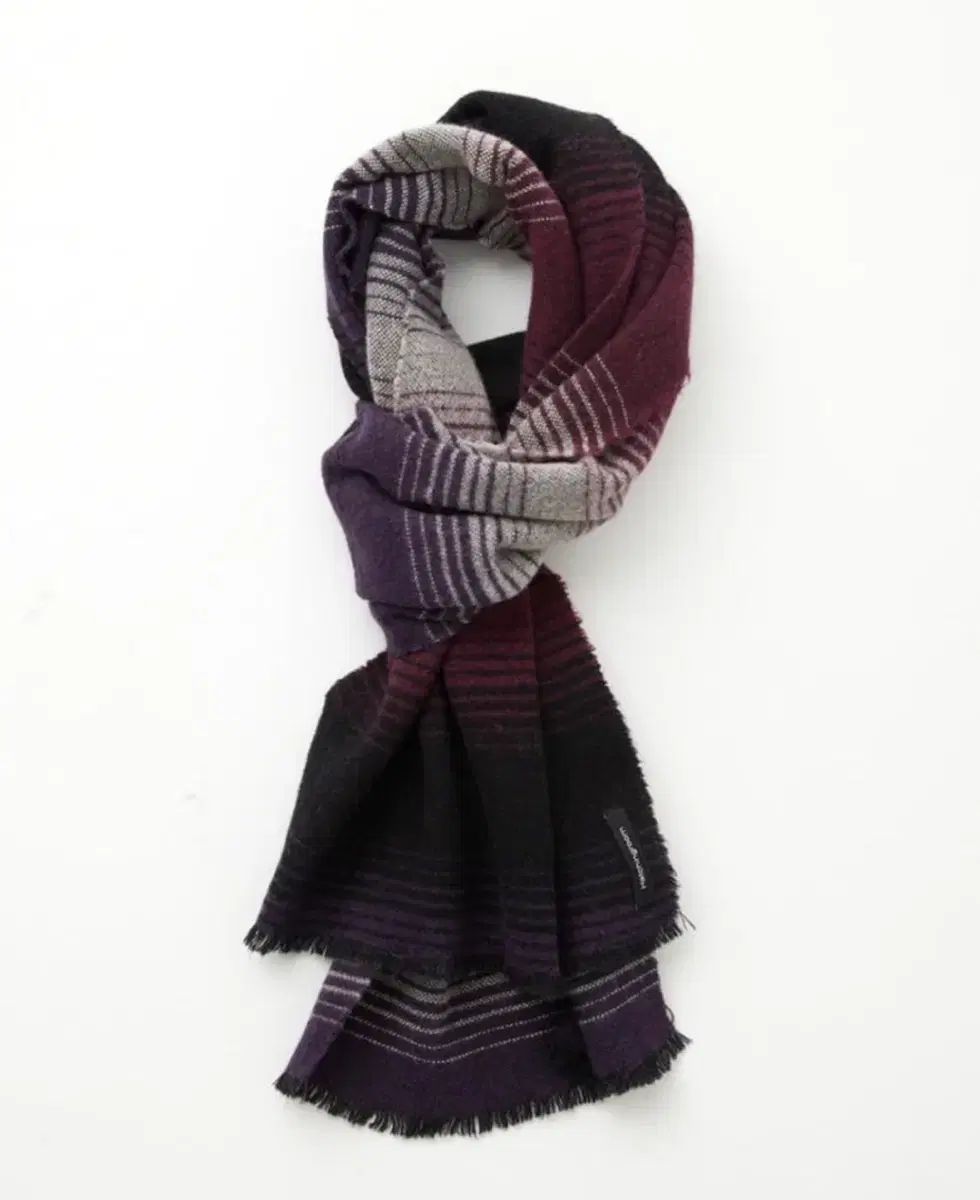 Hatchingroom アンゴラ マフラー バーガンディ