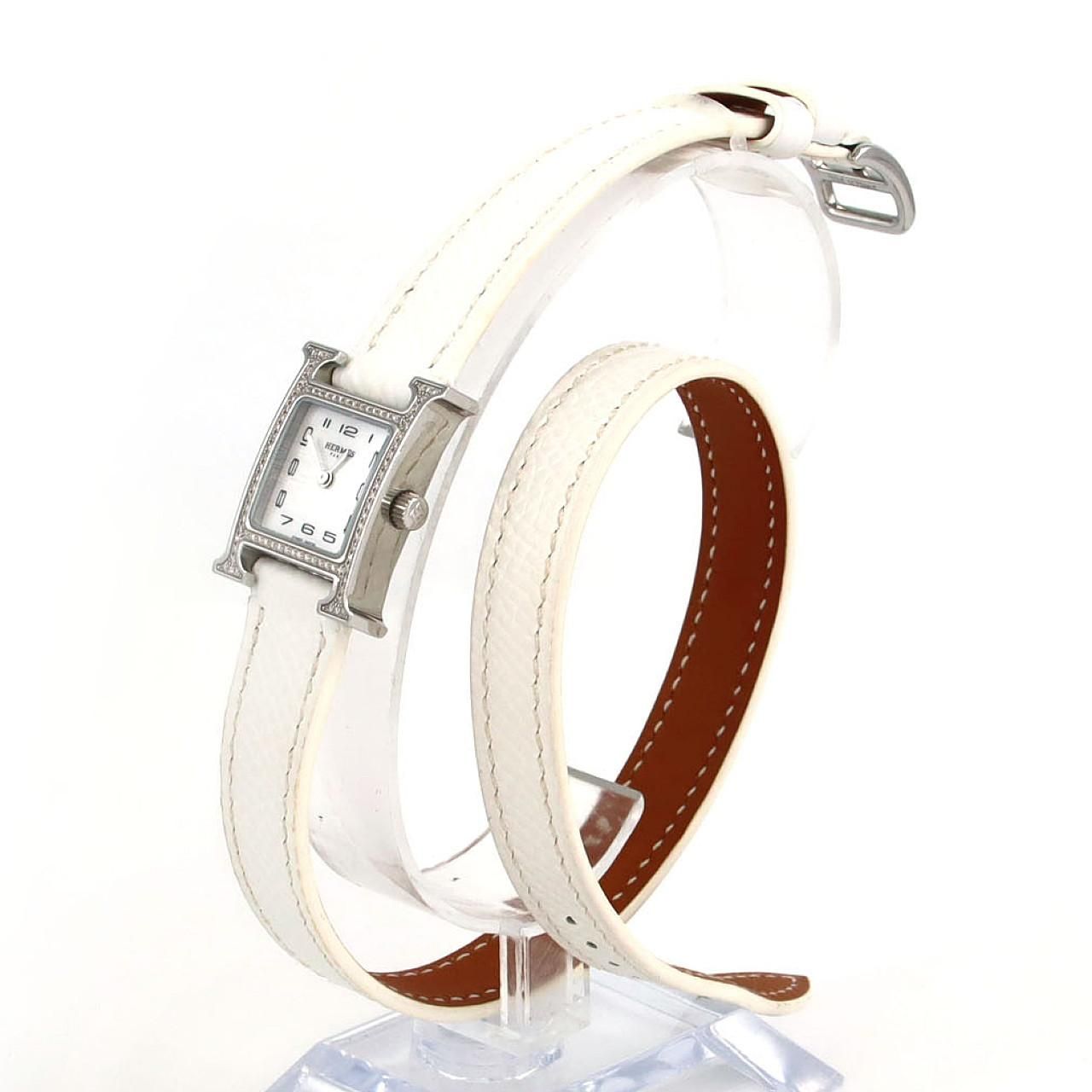 エルメス Hウォッチ･ドゥブルトゥール|D HH 1.131 SS クォーツ