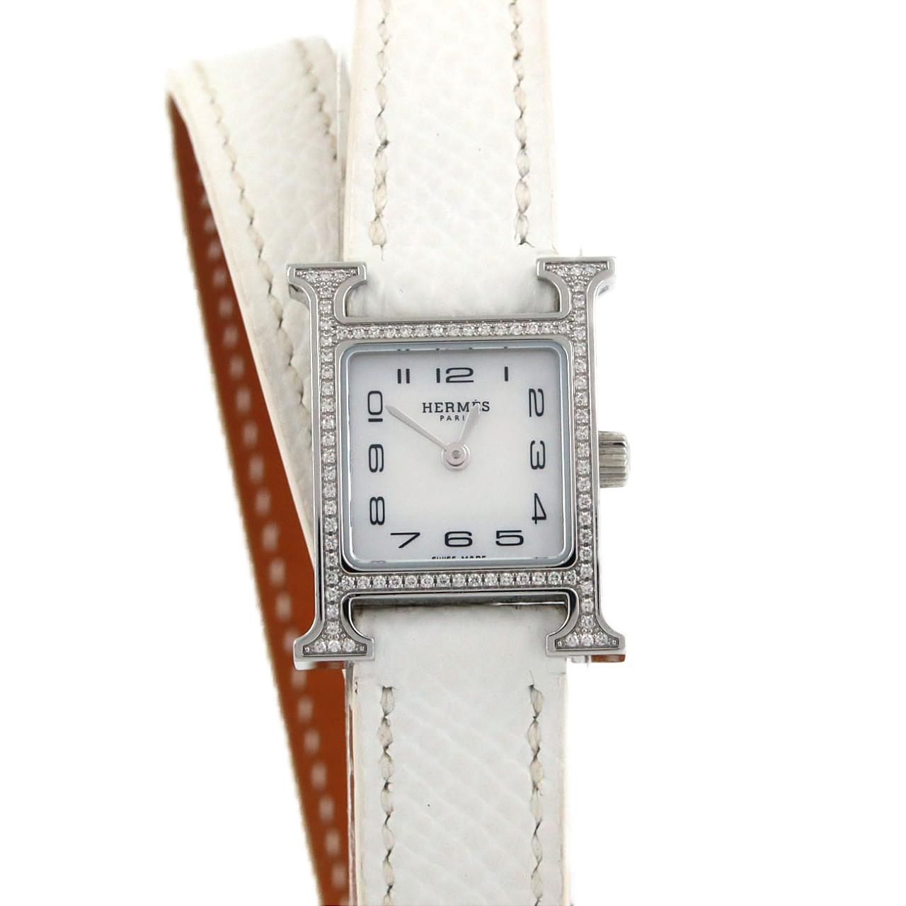 エルメス Hウォッチ･ドゥブルトゥール D HH 1.131 SS クォーツ