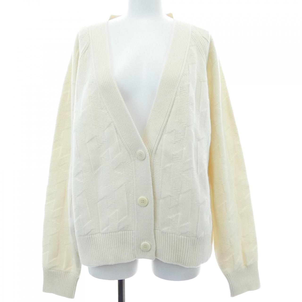 エルメス HERMES Hモチーフ コロゾボタン カーディガン