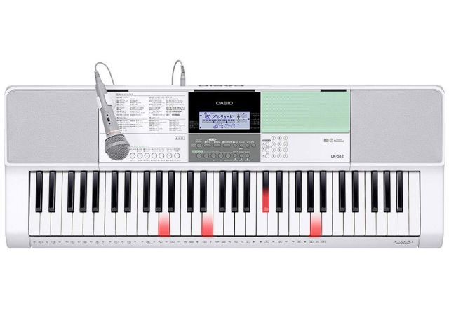CASIO カシオ 61鍵盤 電子キーボード LK 512 光ナビゲーション