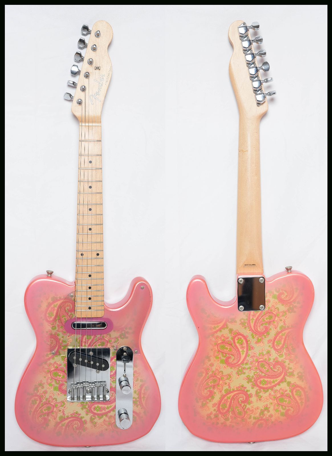 Fender Japan MTL 32 Pink Paisley Mini Telecaster ミニテレキャスター 超 モデル 1992年～1993年