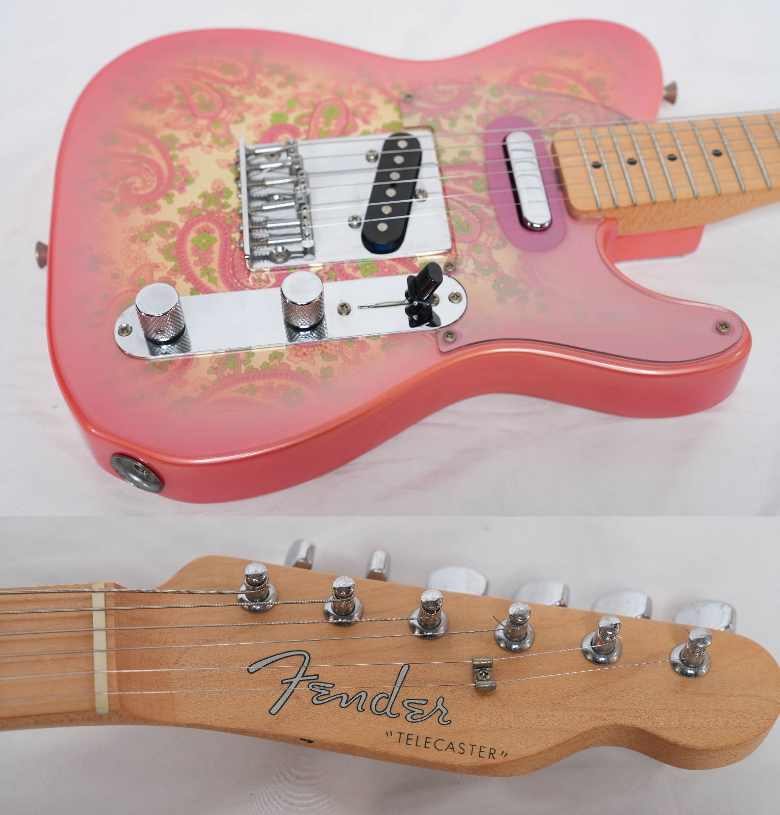 希少 Fender Japan MTL-32 フジゲン 日本製 テレキャスター ☆Fender Japan☆MTL-32 Pink Paisley Mini Telecaster ミニ