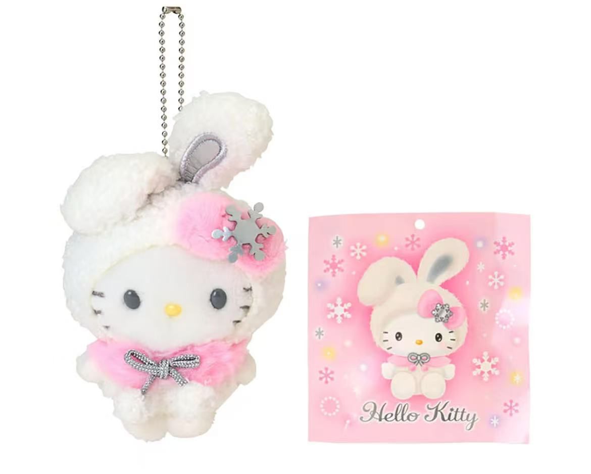 ラムネ＆マスコットホルダー 雪うさぎ ハローキティ - メルカリ