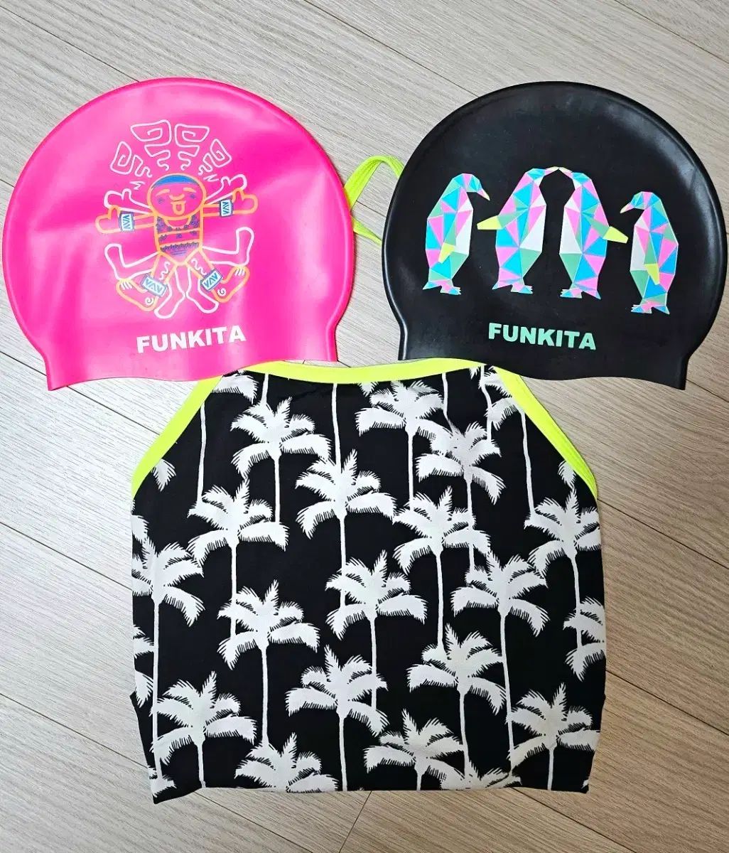 FUNKITA ファンキタ NIGHT Girl 14 スイミングキャップ タグ1