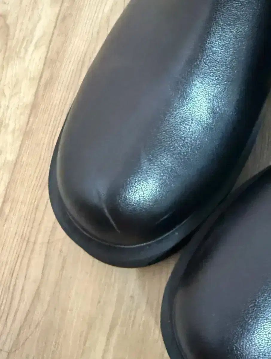 アズオン マヤブーツ バックル ロングブーツ ミディ 240