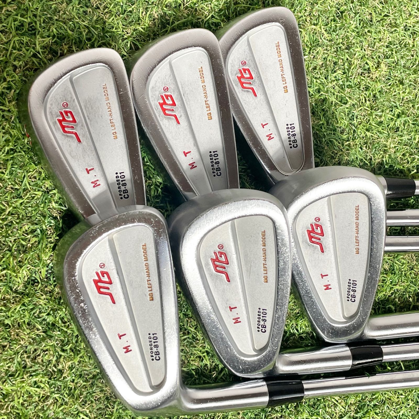 レフティ 三浦技研 アイアン CB-8101 5番～PW 6本セット 左 貴重レフティ】三浦技研 CB-8101 アイアンセット 6本 メンズ S 左