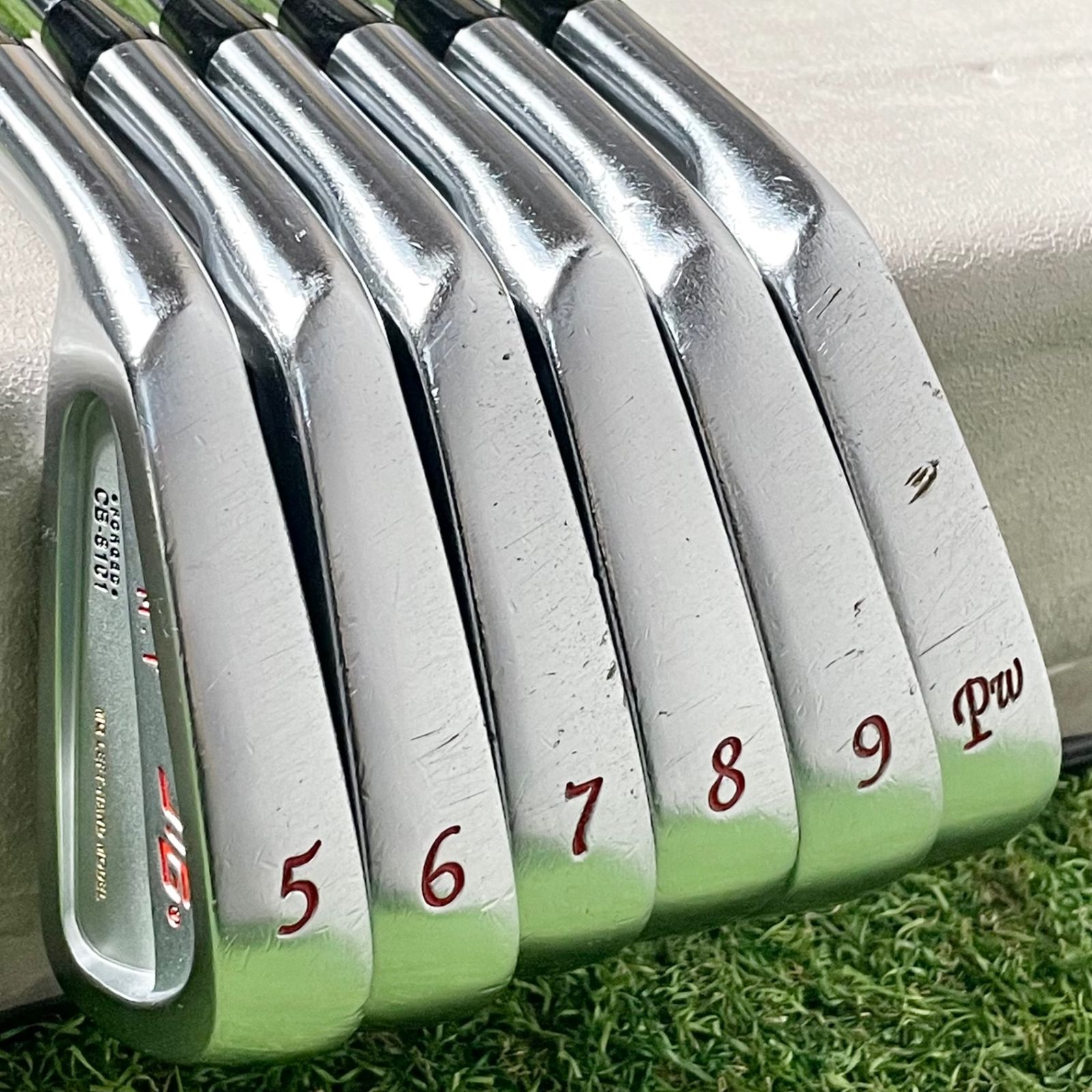 貴重レフティ】三浦技研 CB-8101 アイアンセット 6本 メンズ S 左