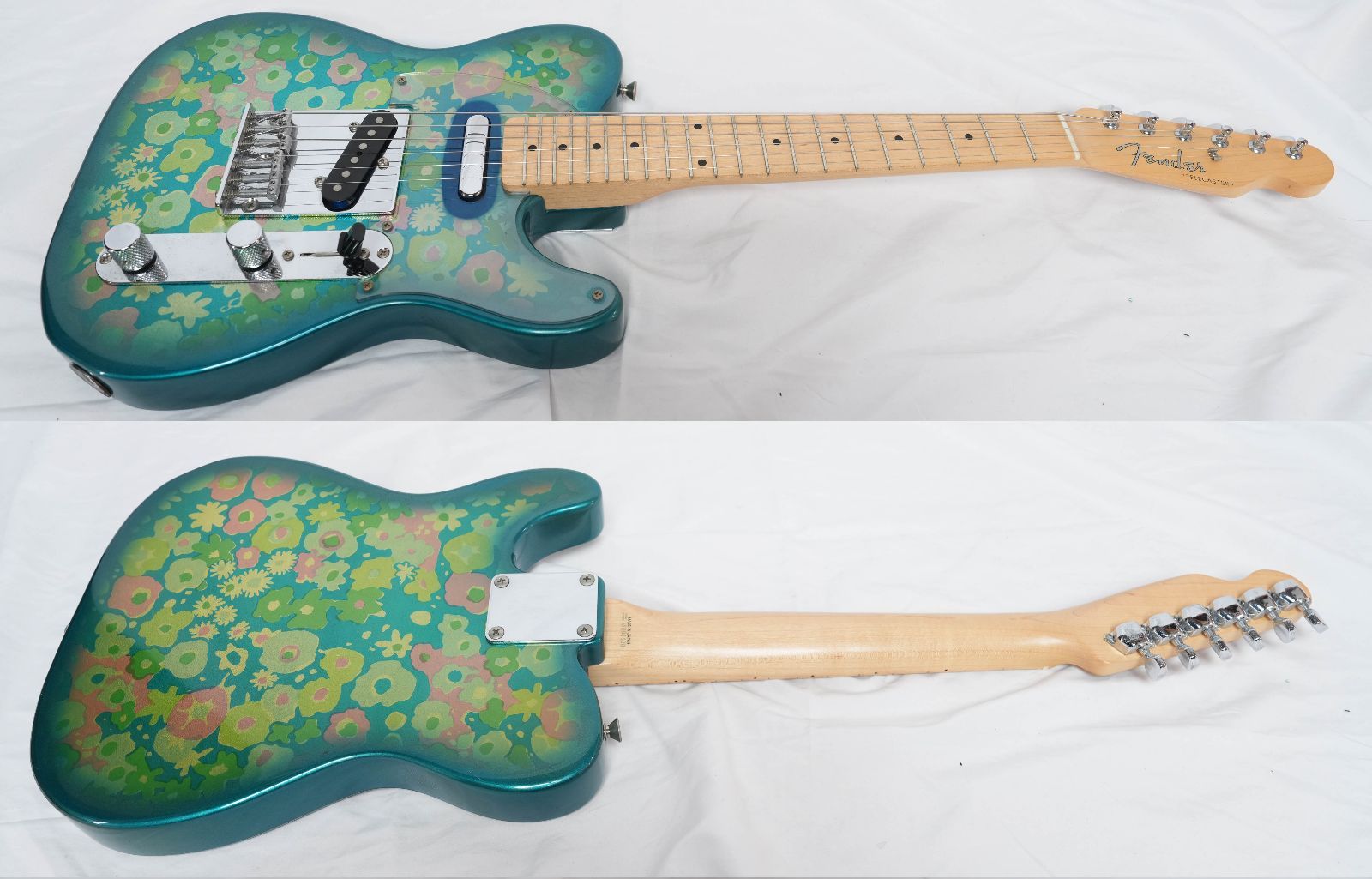 Fender Japan MTL 32 Blue Flower Mini Telecaster ミニテレキャスター 超 モデル 1992年～1993年