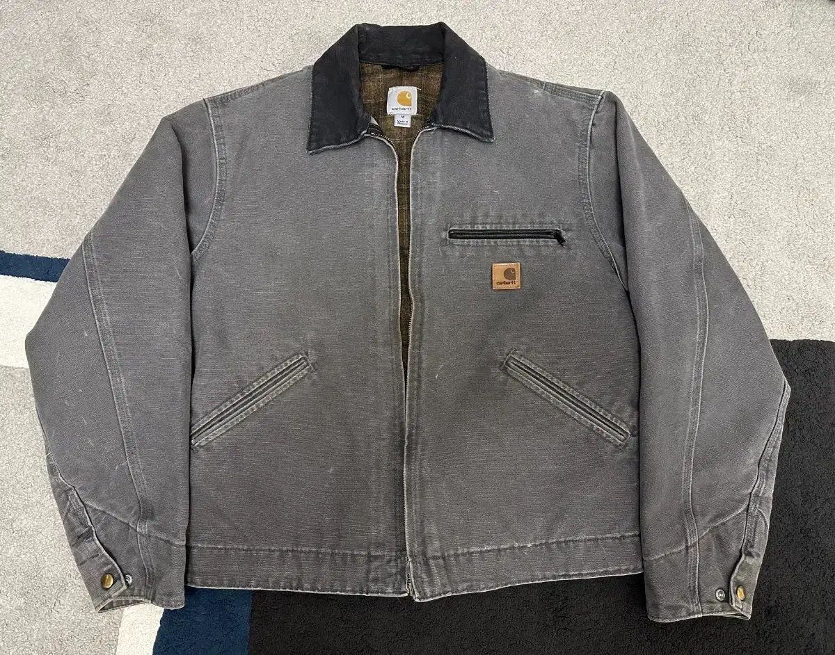 M Carhartt カーハート デトロイト J97 GVL グラベル グレー