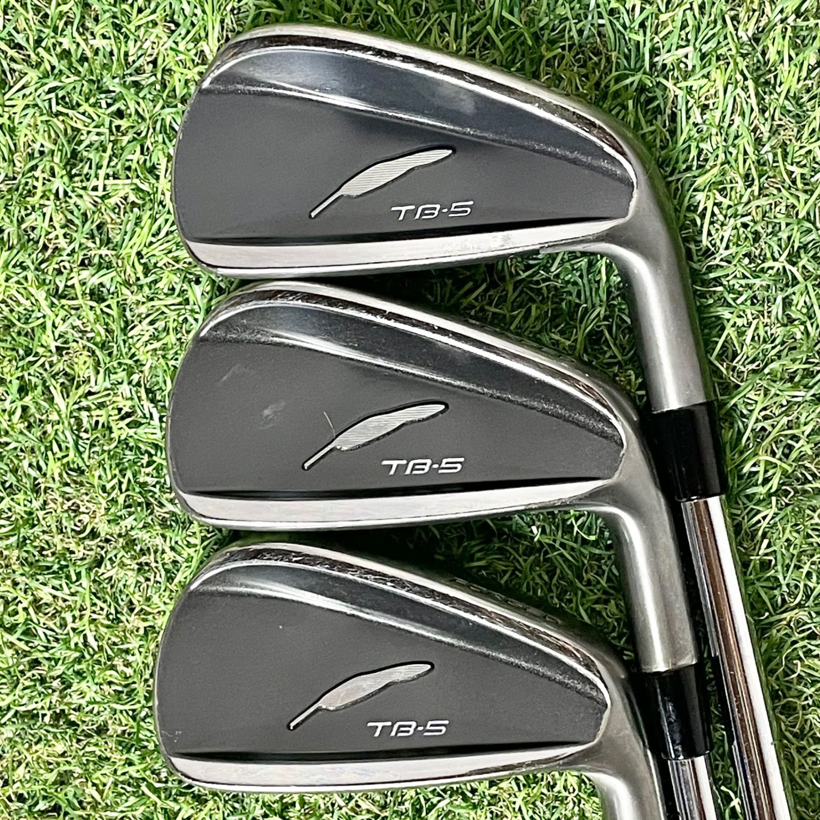 TB-5 FORGED BLACK Edltion アイアンセット 6本 メンズ S 右 フォーティーン モデル ブラックエディション