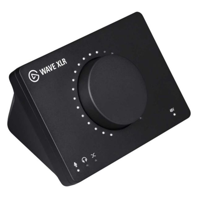 Elgato Wave XLR マイクインターフェース デジタルミキシングソリューション XLR対USB C接続 配信 レコーディング ポッドキャスティング向け