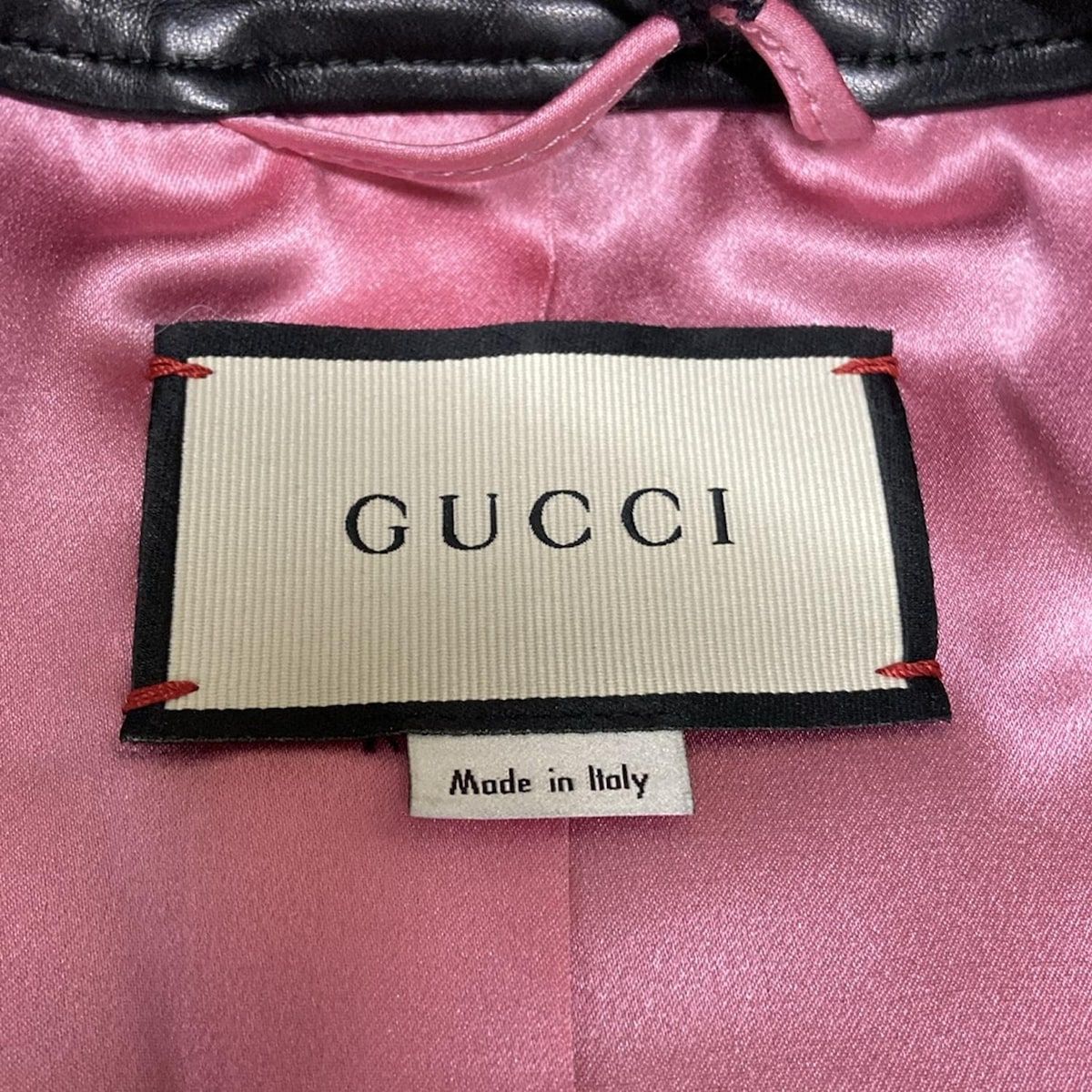 GUCCI(グッチ) ジャケット サイズ40 M レディース美品 - 479069 黒