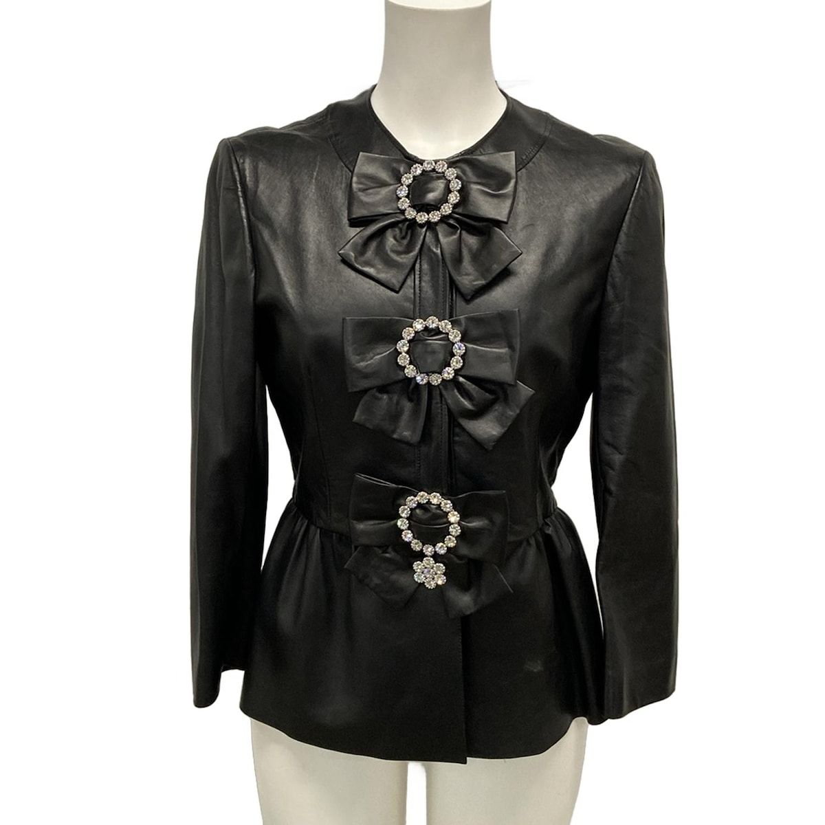 【現行 ✨美品✨サイズ40】GUCCI ラムレザーシングルライダースジャケット 楽天市場】【GUCCI】グッチ『レザーライダースジャケット size40