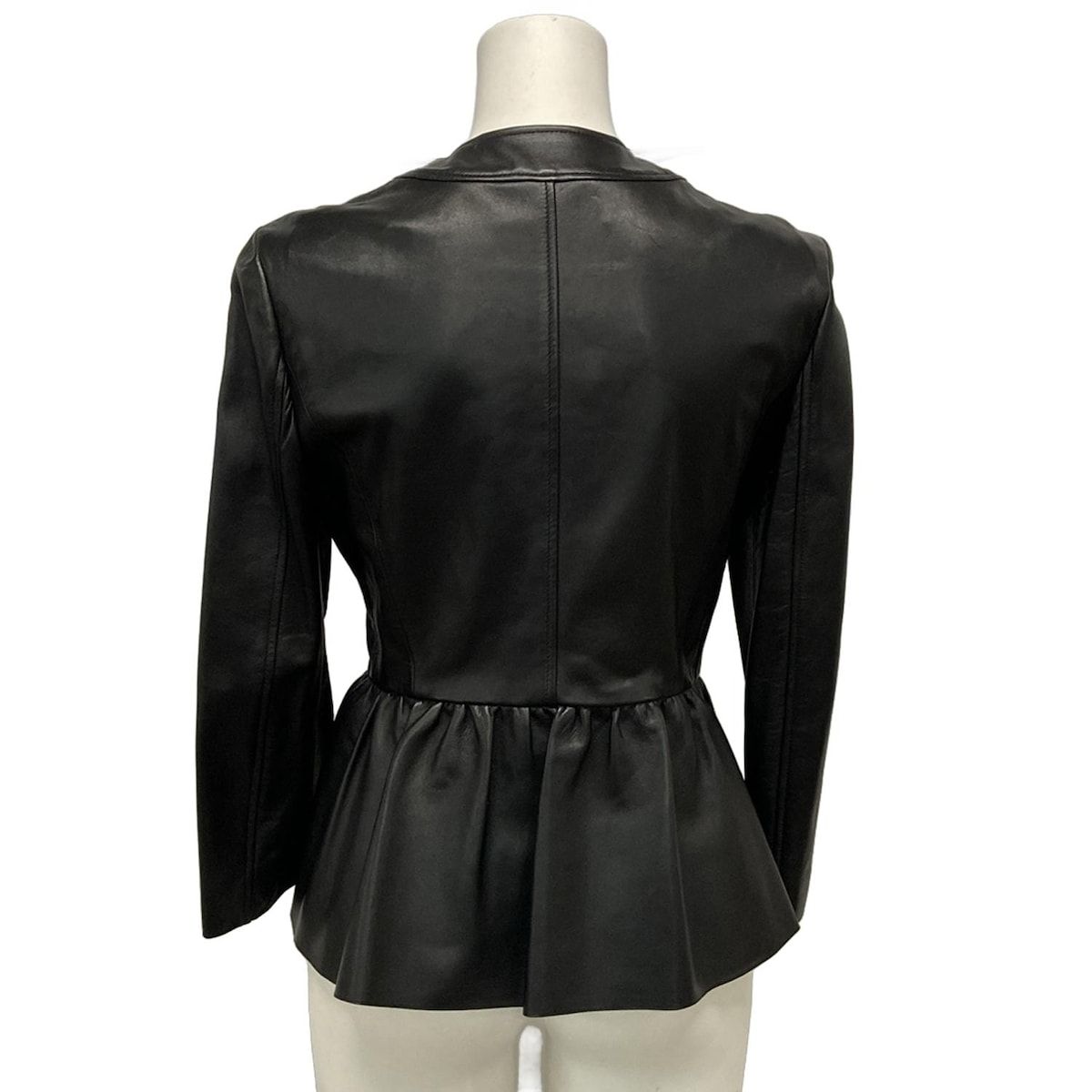 r*o様 希少　美品　グッチ　ラムレザー　レザージャケット　黒　リボン　40 ビ r*o様 希少 美品 グッチ ラムレザー レザージャケット 黒 リボン 40 ビ