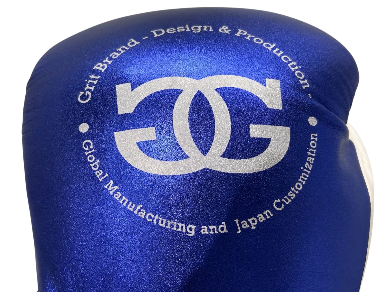 GRIT BOXING GLOVE LLIC LEATHER BULE