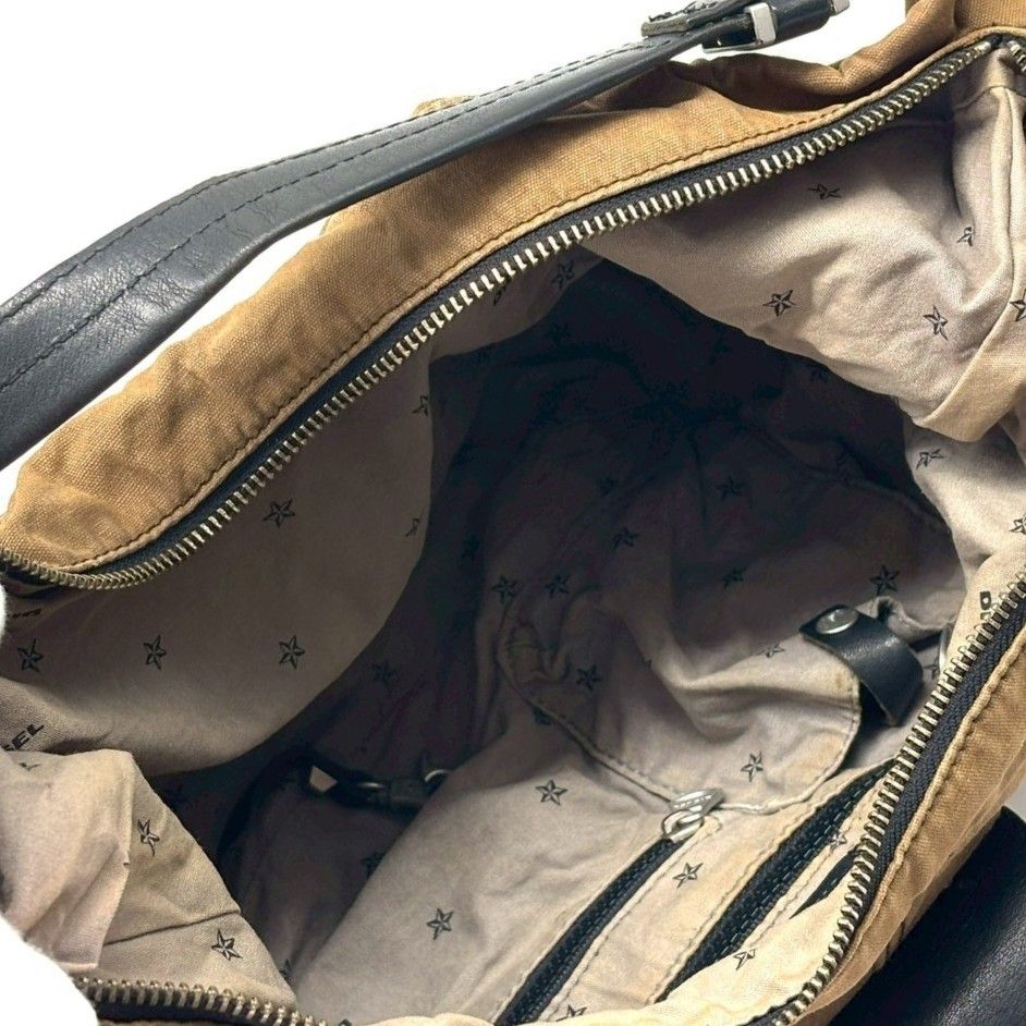 DIESEL ディーゼル ショルダーバッグ ハンドバック カーキ archive