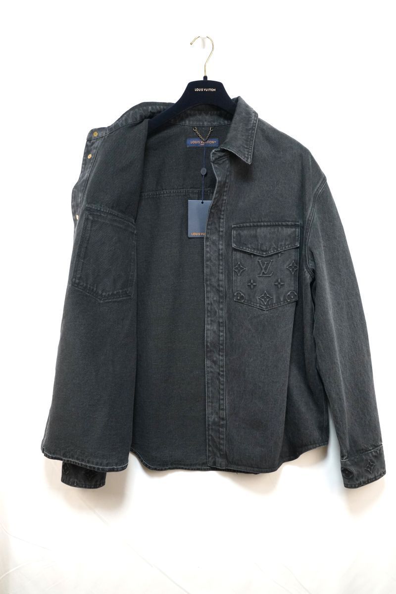 2024SS LOUIS VUITTON ルイヴィトン Monogram Emboss Oversized Denim