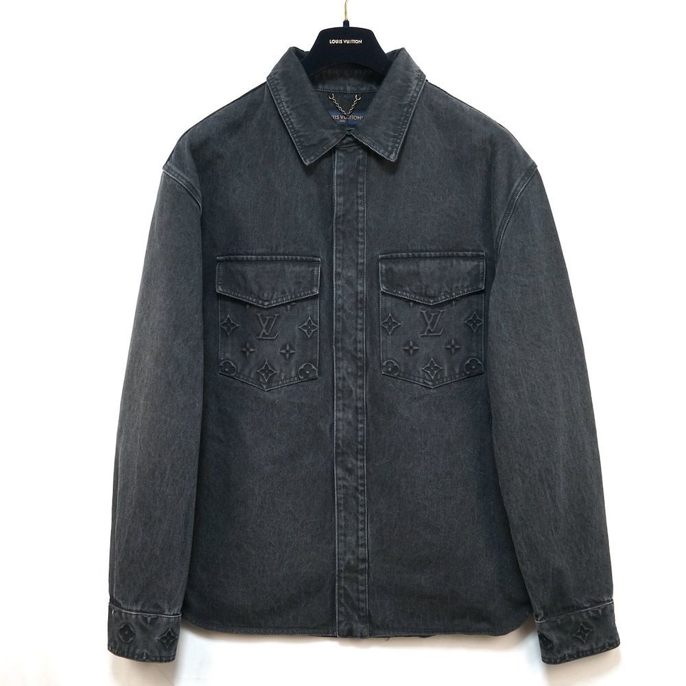 2024SS LOUIS VUITTON ルイヴィトン Monogram Emboss Oversized Denim