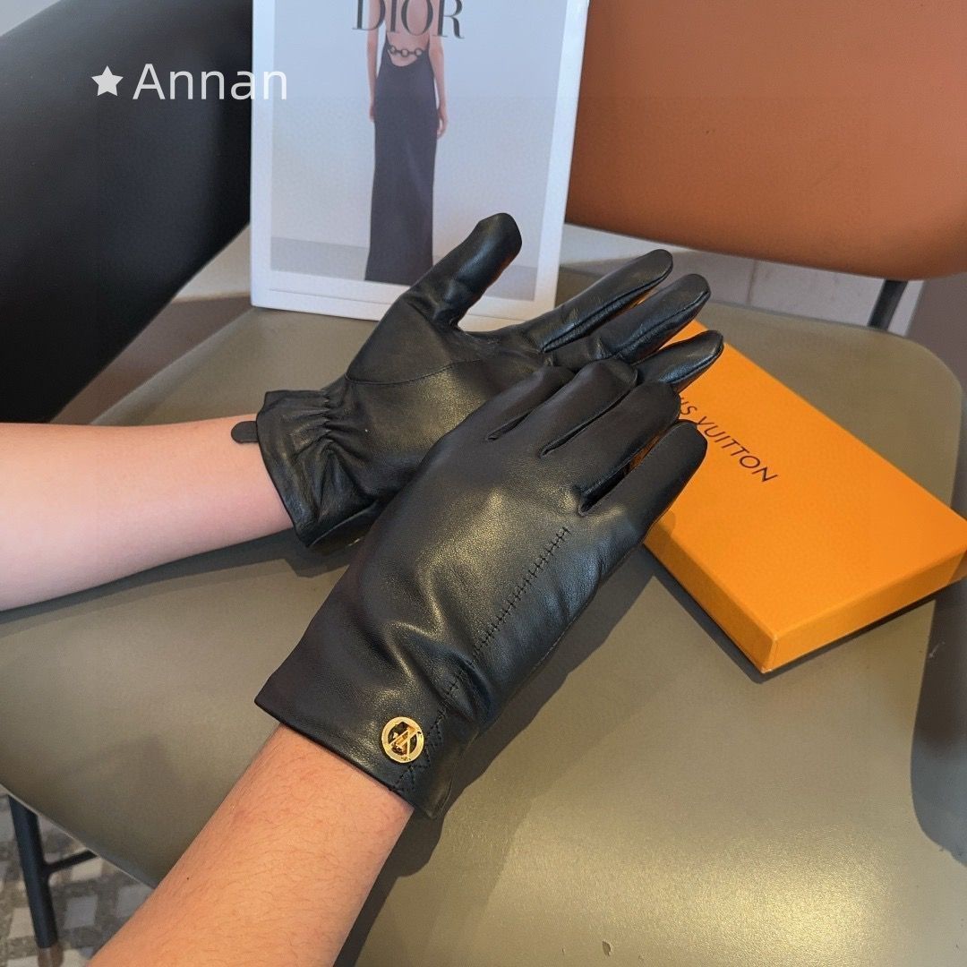展示品 ルイ ヴィトン LOUIS VUITTON メンズ 手袋 - メルカリ