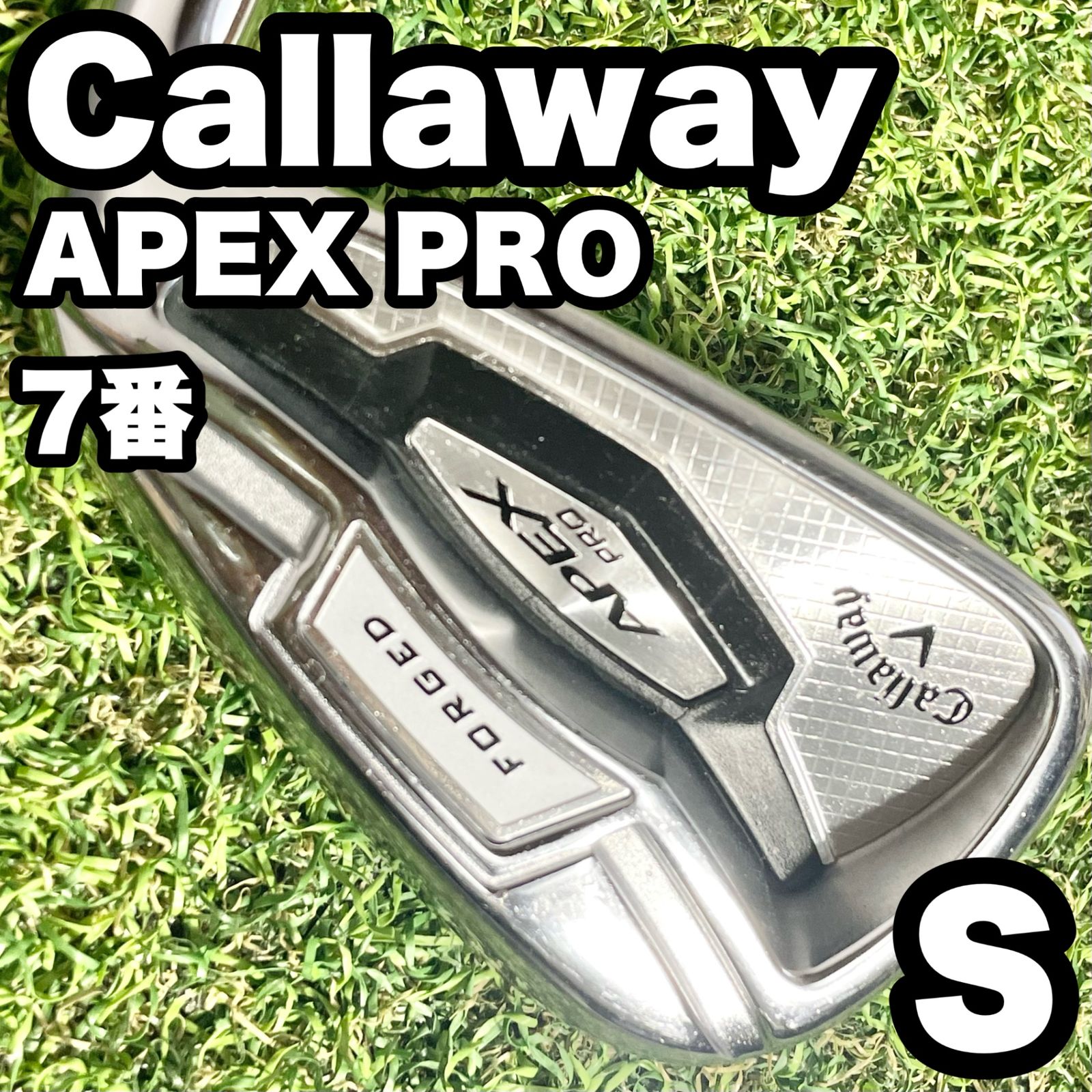Callaway APEX PRO アイアン 単品 7番 メンズ S 右 キャロウェイ