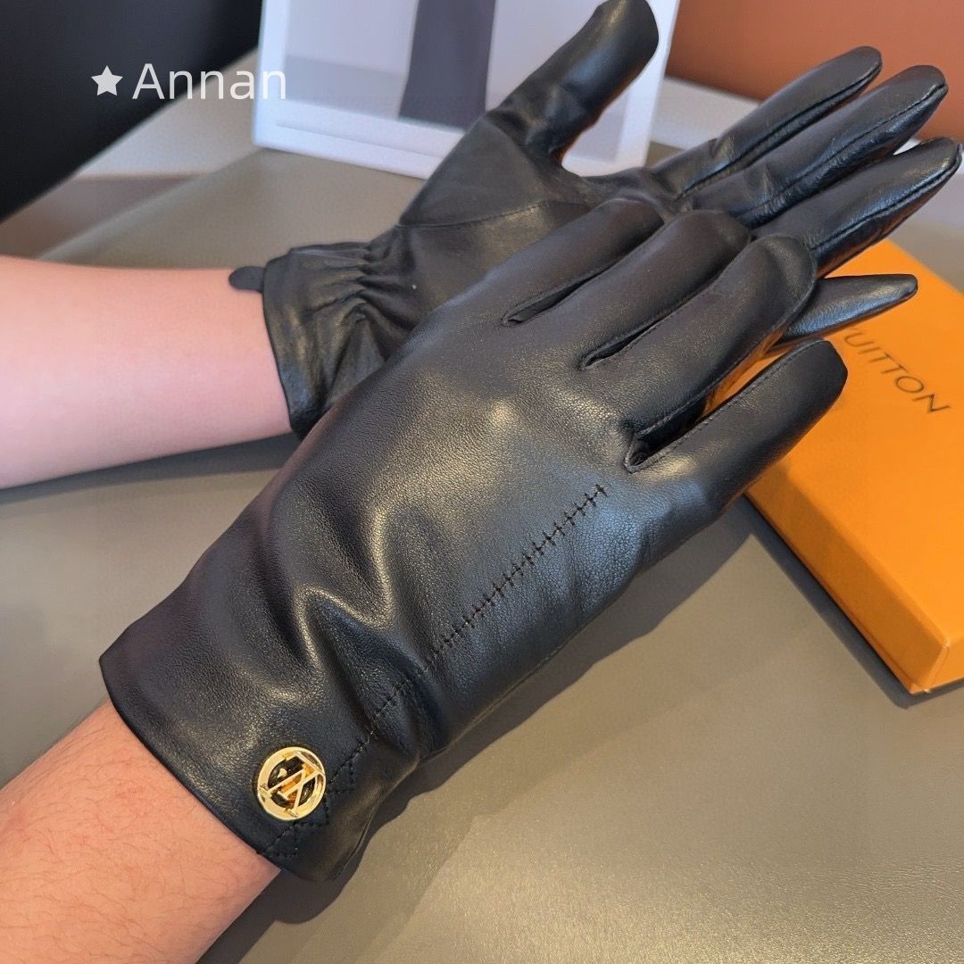 展示品 ルイ ヴィトン LOUIS VUITTON メンズ 手袋 - メルカリ