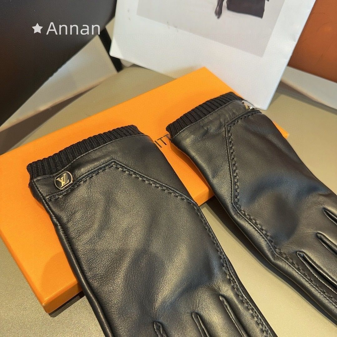 本革 ルイ ヴィトン LOUIS VUITTON メンズ 手袋 - メルカリ