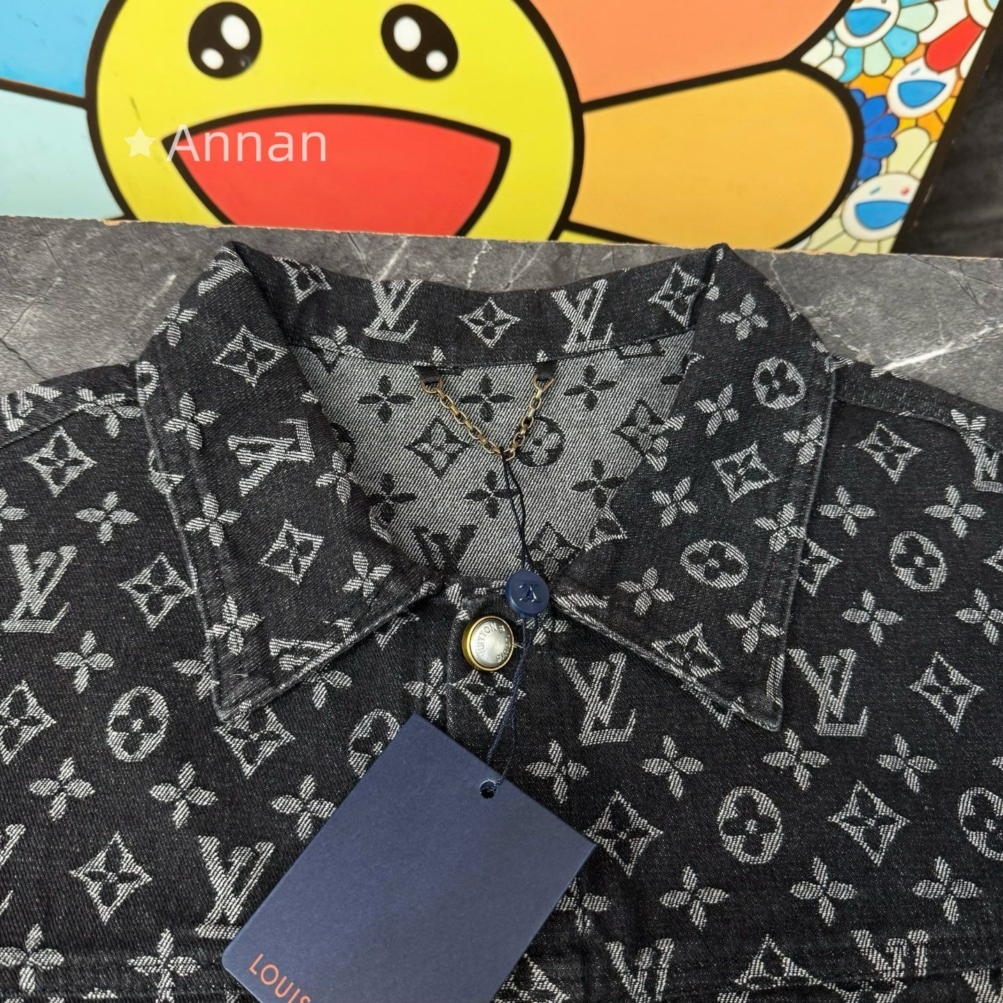 ルイビトンモノグラムデニムジャケッ 新作 LOUISVUITTON ルイヴィトン メンズ モノグラム デニムジャケット