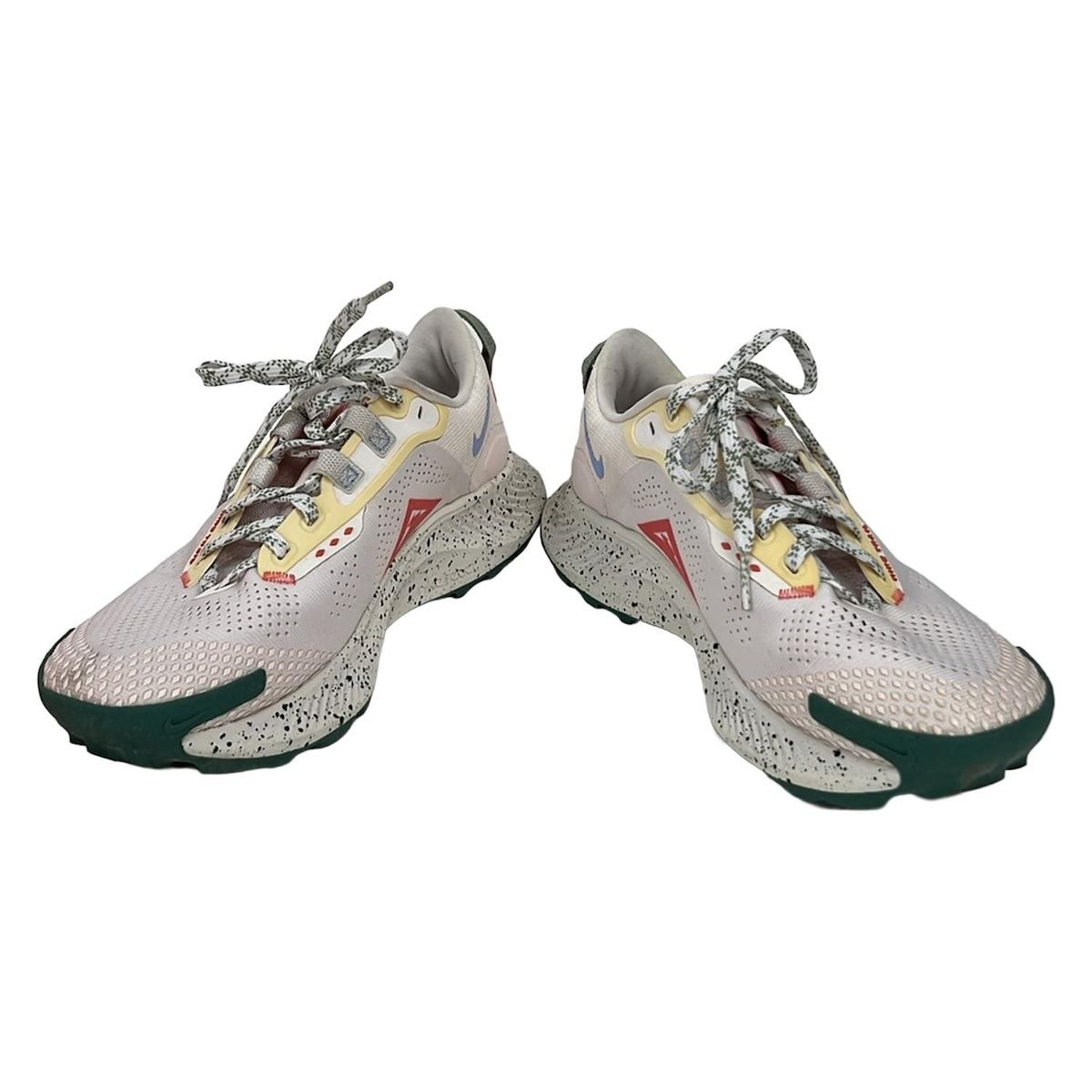 NIKE ナイキ スニーカー US 6.5 レディース ペガサストレイル 3 DA 8698-600 アイボリー×ブルーグレー×マルチ インソール取外し可