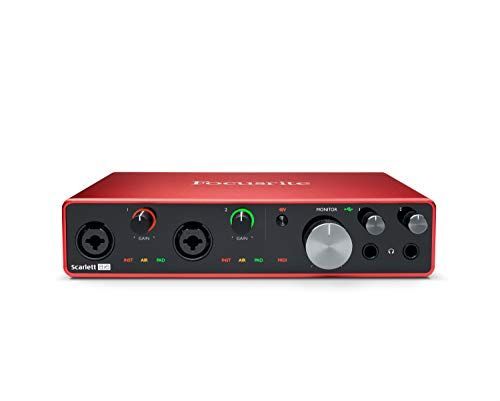 Focusrite Scarlett 8 i 6 3 rd Gen オーディオインターフェイス