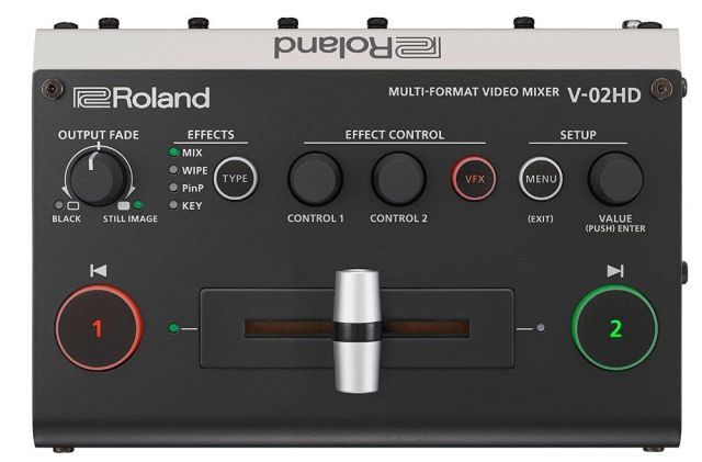 ROLAND V 02 HD スケーラー内蔵 2 CH ビデオスイッチャー