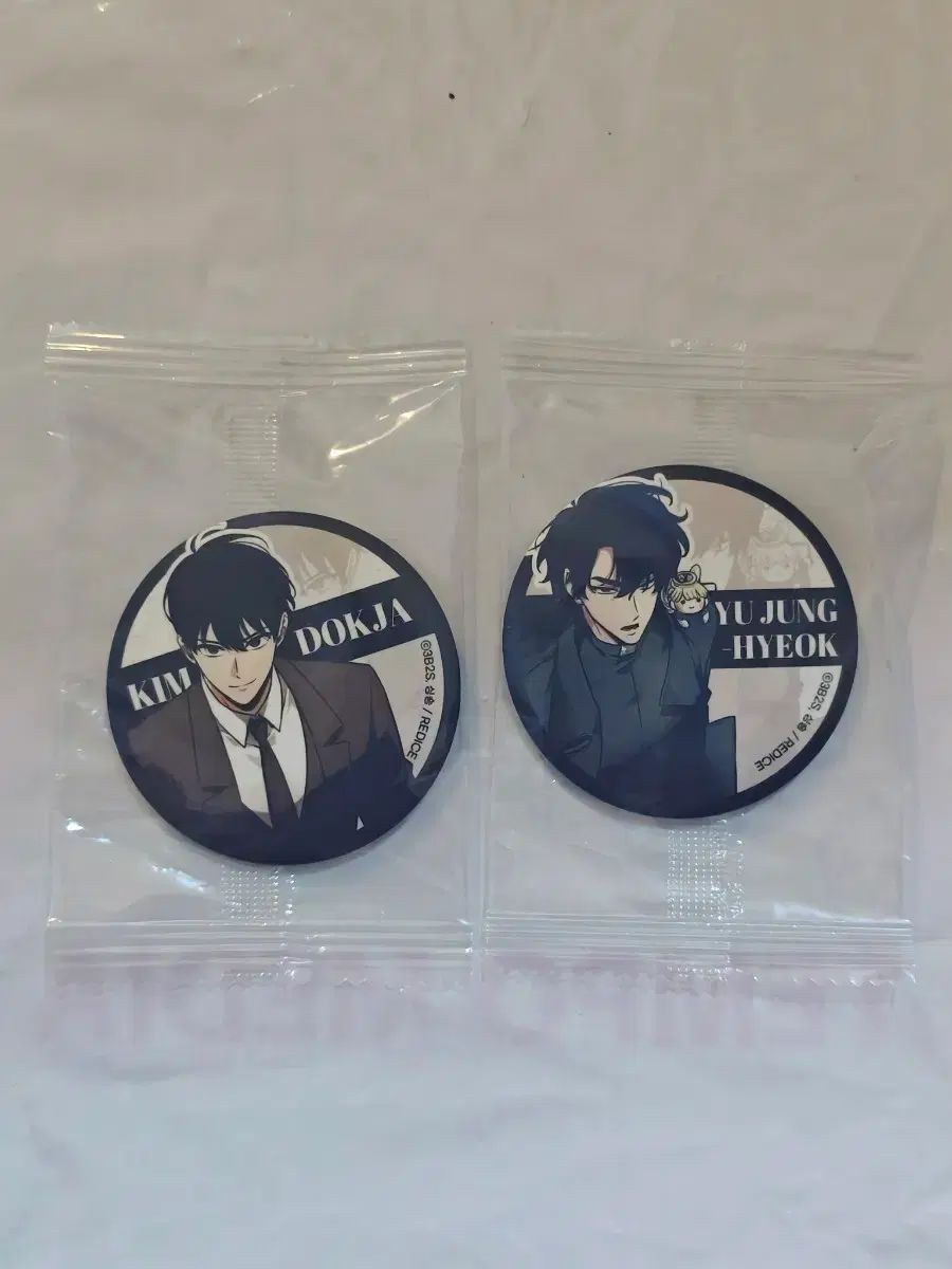 全知的な読者の視点から AGF 金獨子 U中혁 缶バッジ 2種 まとめ