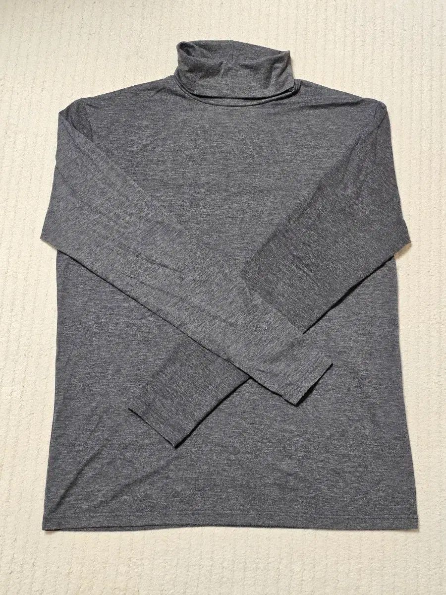 ポリテル タートルネック ロングスリーブ 3 チャコール