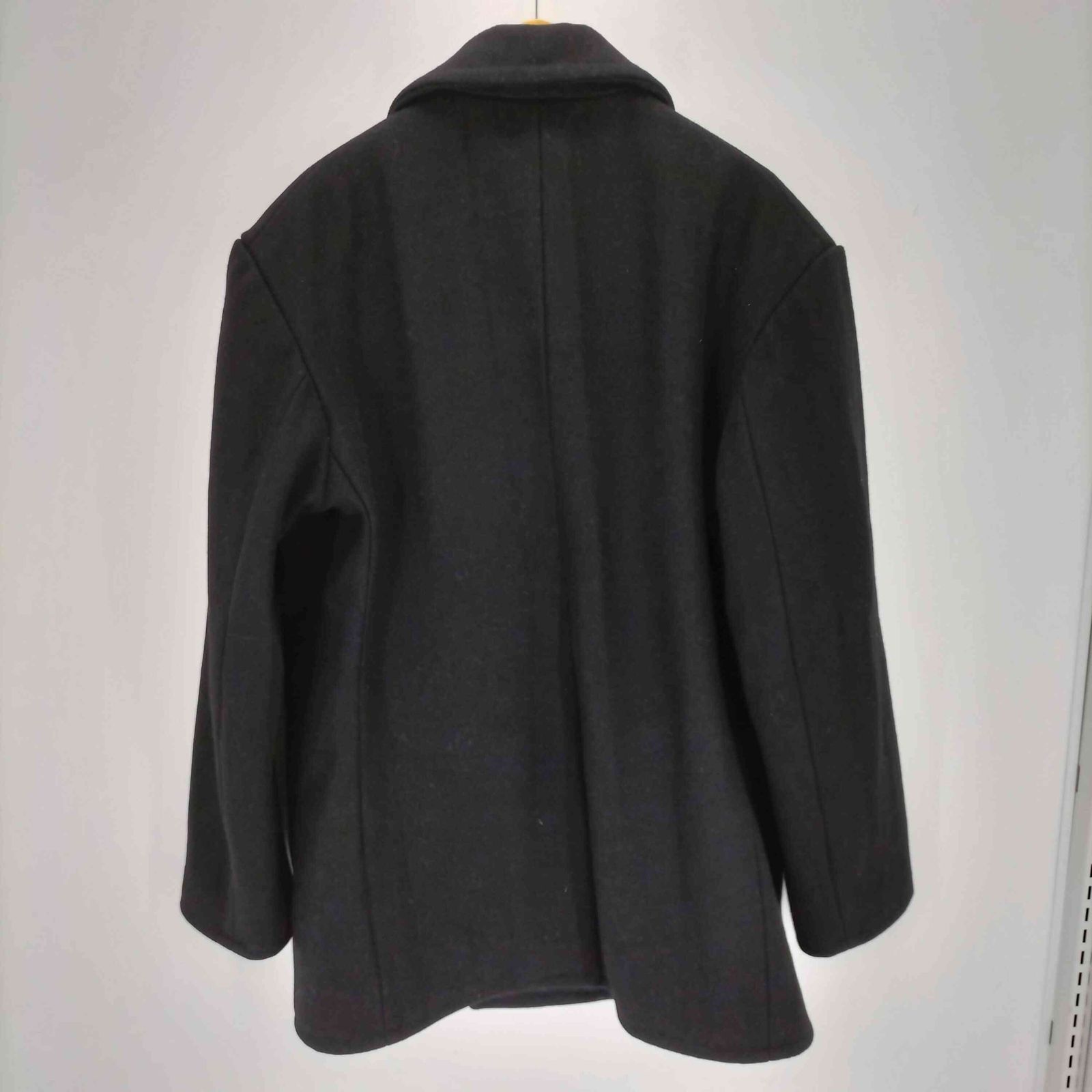ポロ POLO by Ralph Lauren 90s ウール ピーコート L 90s Polo by Ralph Lauren ウールピーコート L 黒