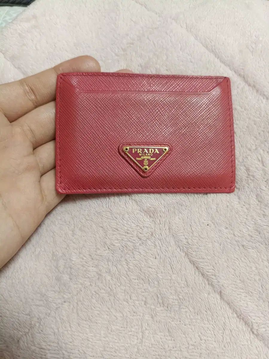 PRADA プラダ サフィアーノ カード ホルダー 財布 1 MC 208 QHH F 0505