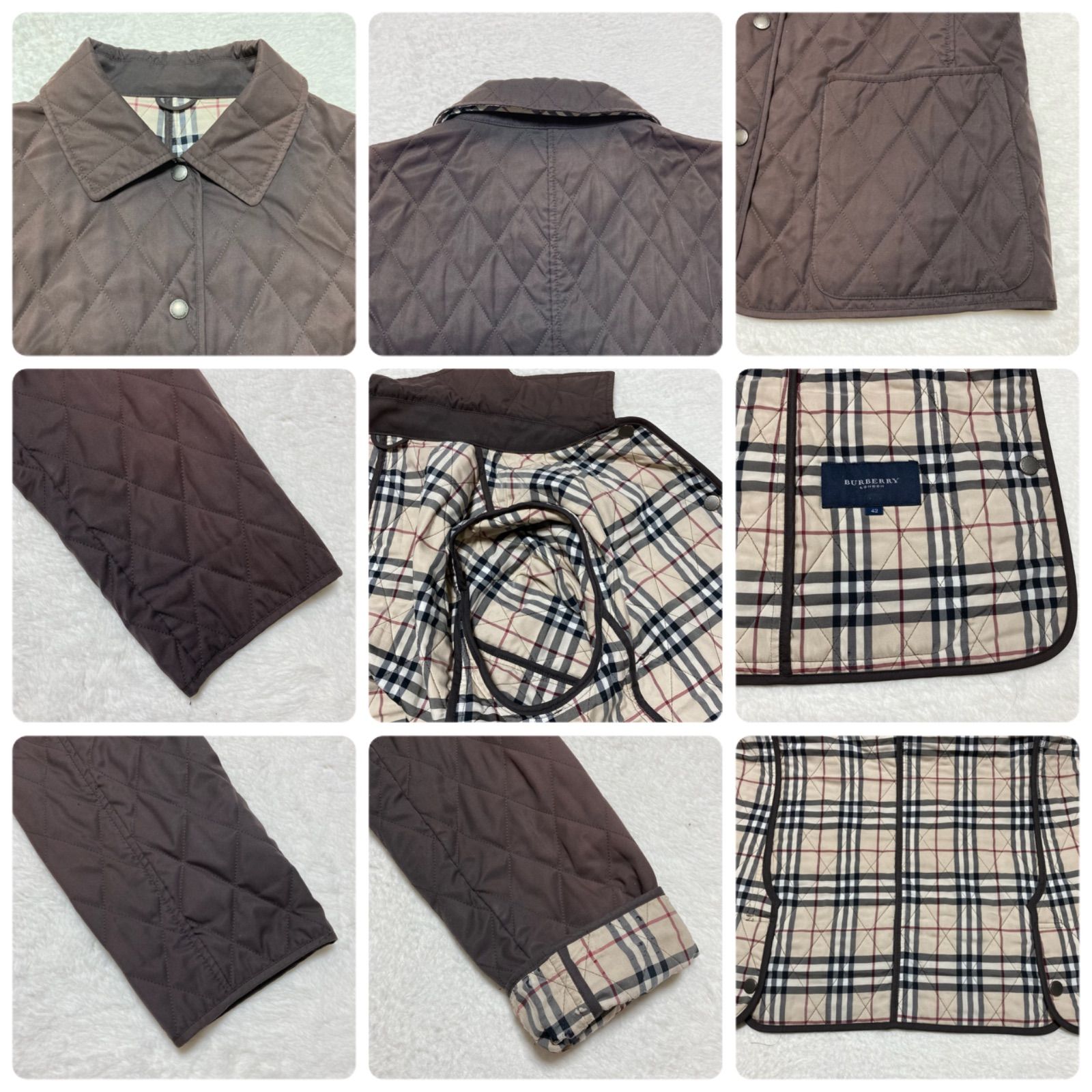 BURBERRY LONDON バーバリーロンドン 中綿キルティングジャケット