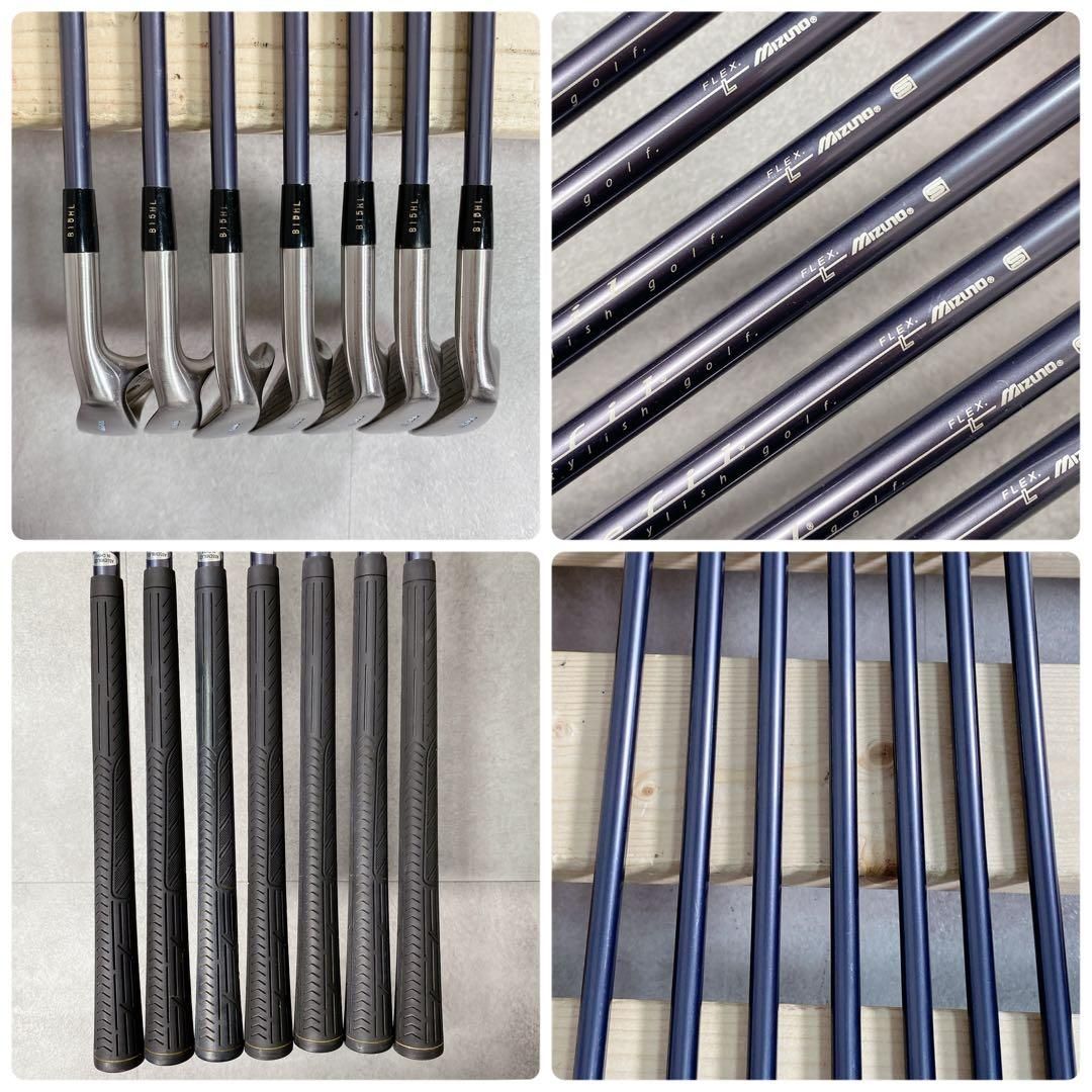 V531 ミズノ efil レディース ゴルフ クラブ セット 12点 オシャレ