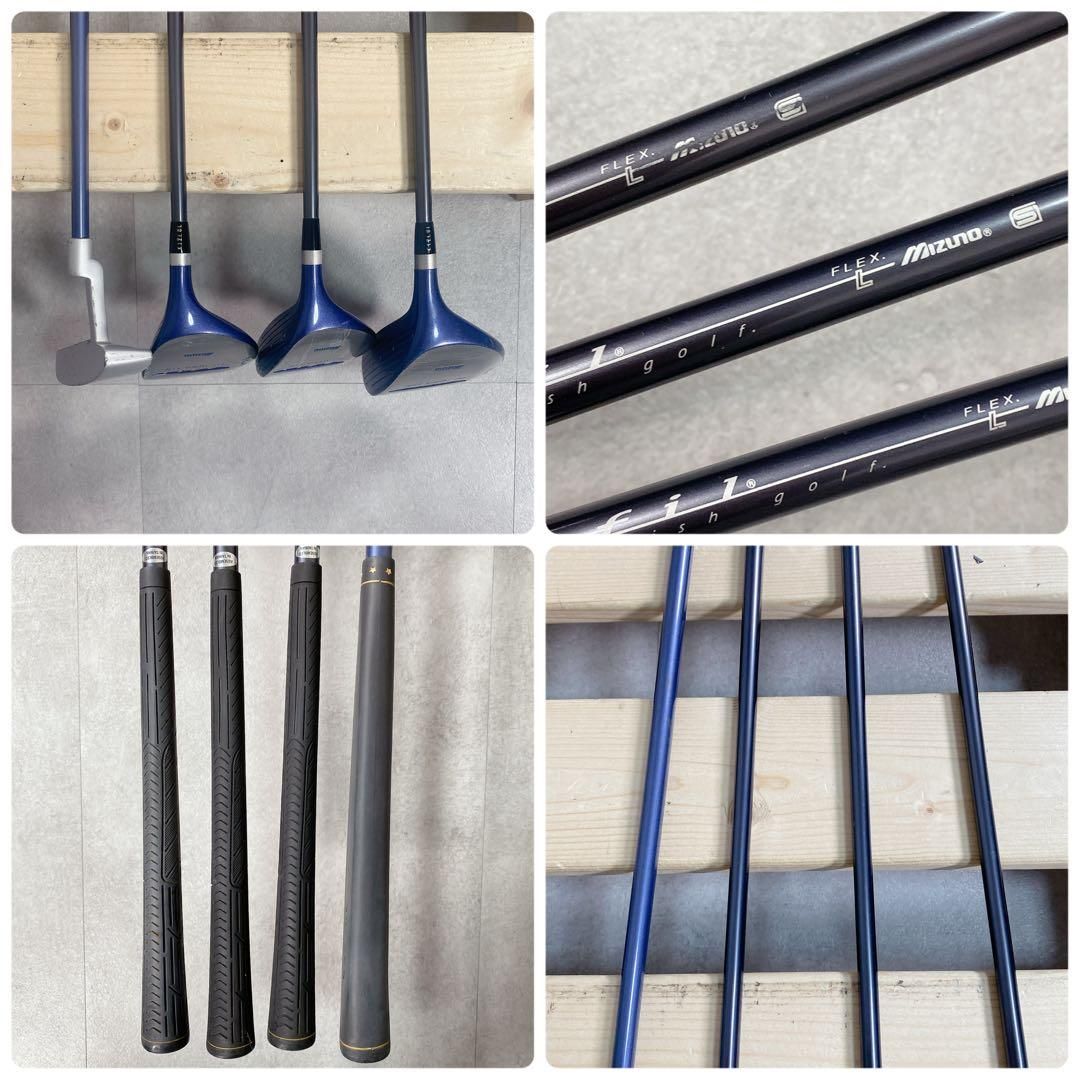 V531 ミズノ efil レディース ゴルフ クラブ セット 12点 オシャレ