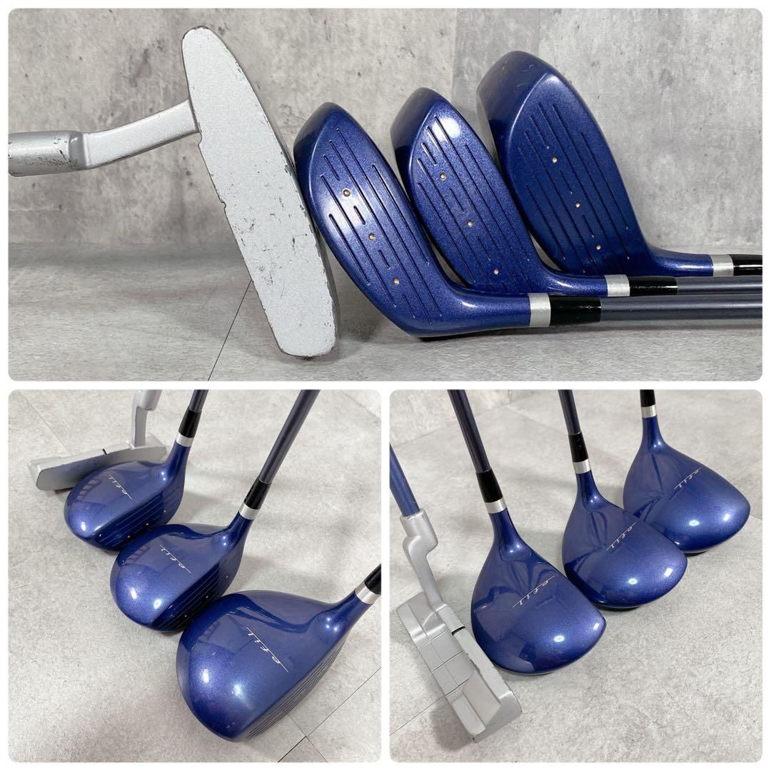 V531 ミズノ efil レディース ゴルフ クラブ セット 12点 オシャレ