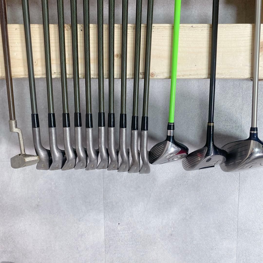 V537 ダイワ 他 メンズ ゴルフ クラブ フルセット 初心者 ビギナー